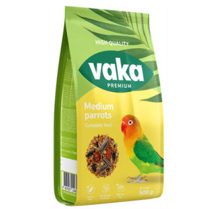 ВАКА Premium корм для средних попугаев 500гр