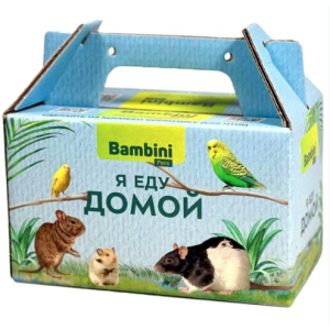 Bambini Pets переноска - кормушка для птиц и грызунов