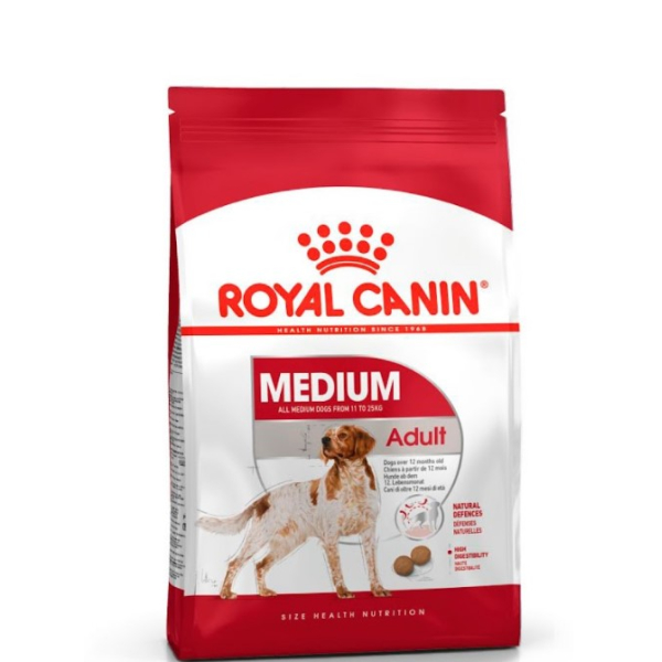 Royal Canin Medium Adult Корм сухой для взрослых собак средних размеров от 12 месяцев